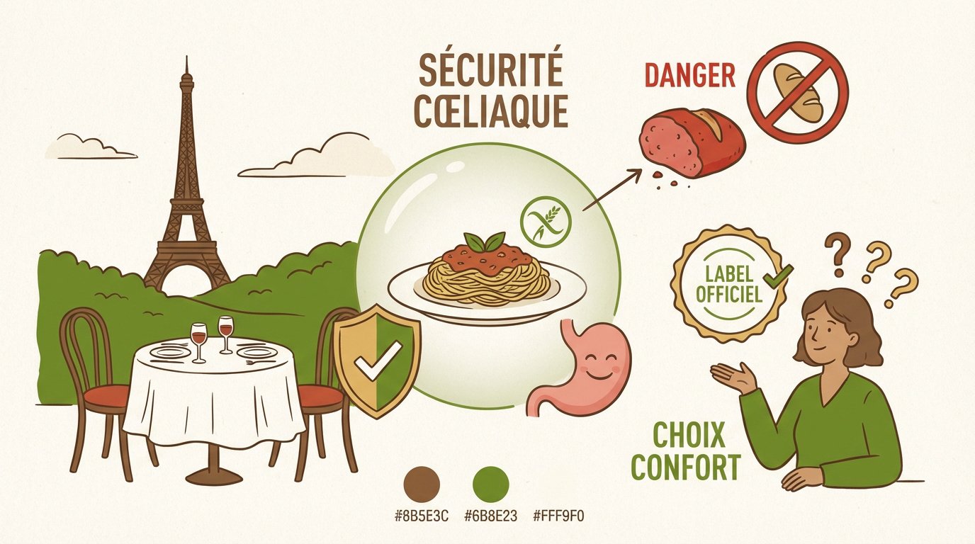 Sécurité sans gluten à Paris