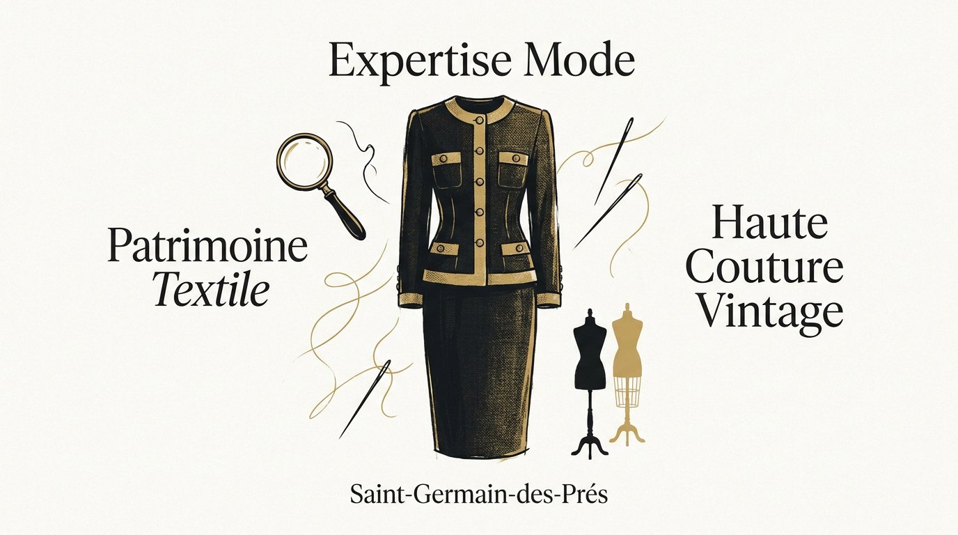 Expertise mode vintage haute couture à Saint-Germain-des-Prés