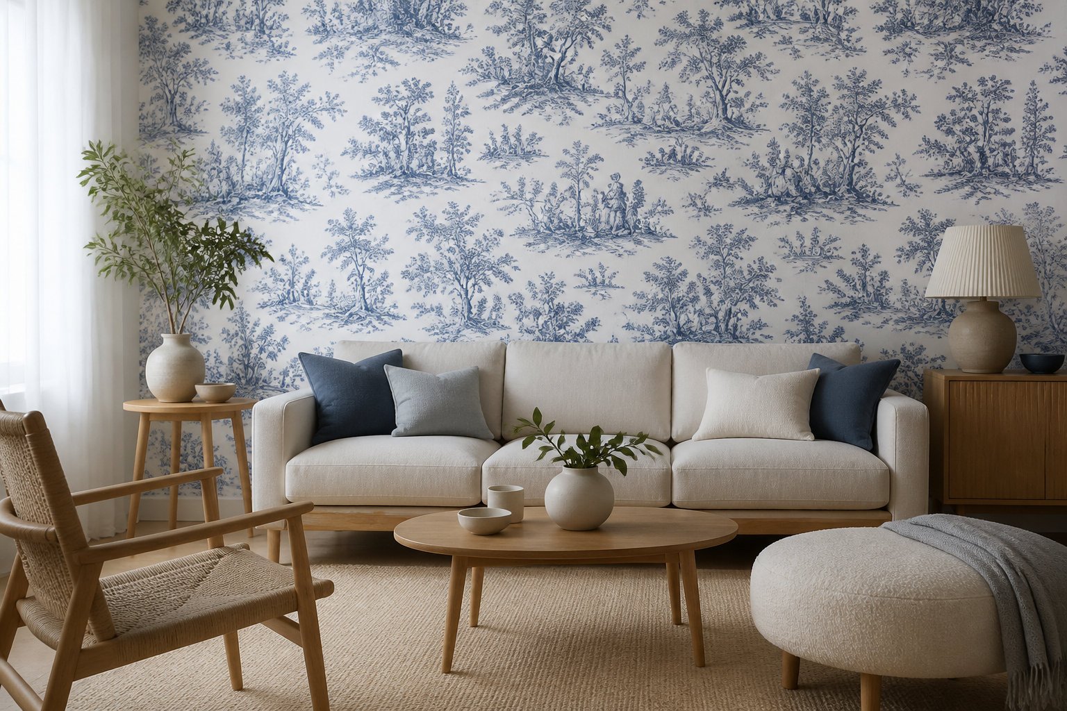 L'art d'intégrer des motifs pastoraux dans une décoration moderne