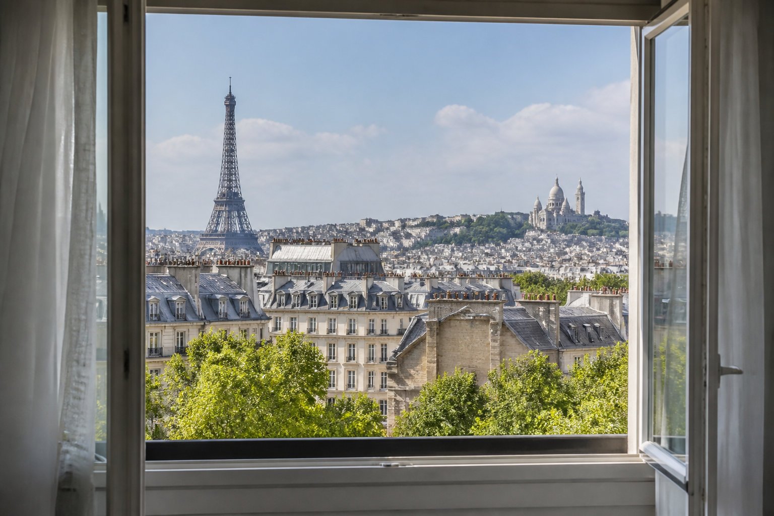 Chambres et panoramas : le confort avec vue sur les toits